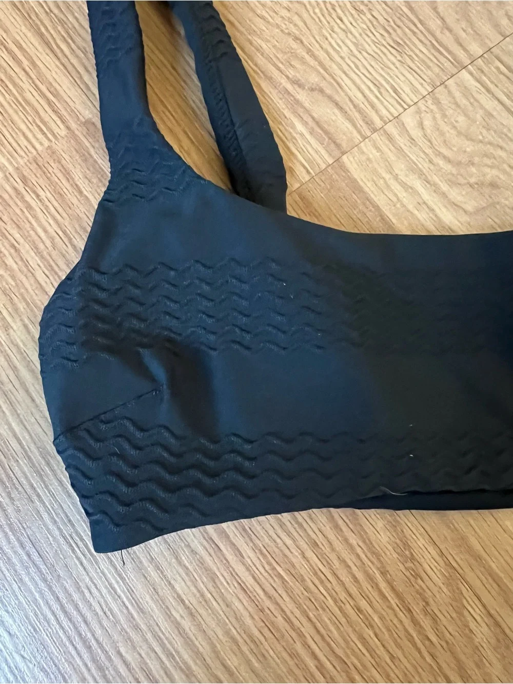 Aerie Black Scoop Bikini Top - Picture 2 of 4